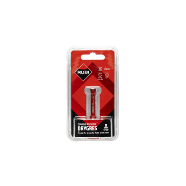 Rubi Drygres Premium tegelboor diamant 8 mm (M14)