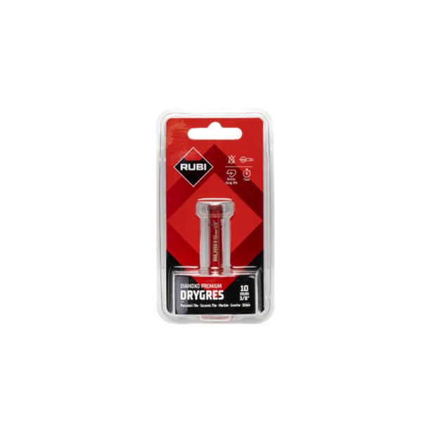 Rubi Drygres Premium tegelboor diamant 10 mm (M14)