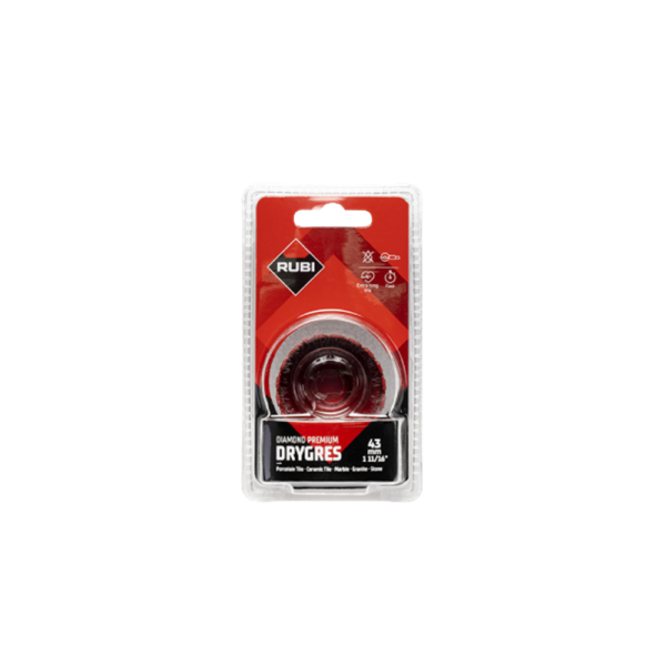 Rubi Drygres Premium tegelboor diamant 43 mm (M14)