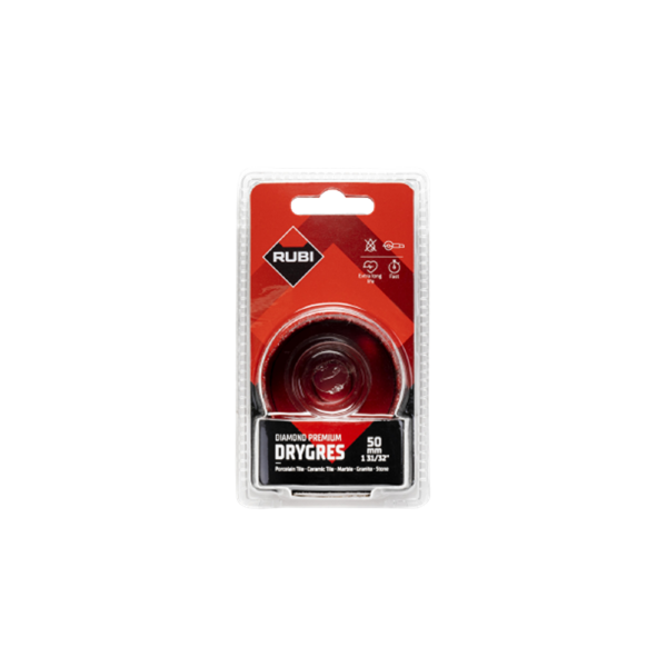 Rubi Drygres Premium tegelboor diamant 50 mm (M14)