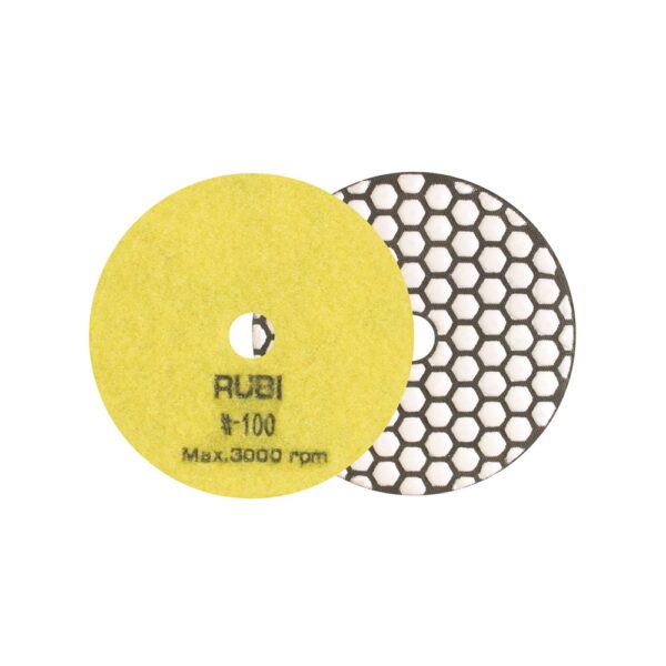 Rubi Diamant Polijstpad Korrel 100 | 100mm