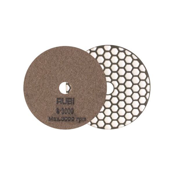Rubi Diamant Polijstpad Korrel 3000 | 100mm