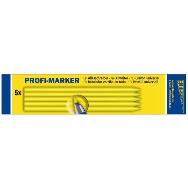 Profi Marker reserve stiften Geel 5x